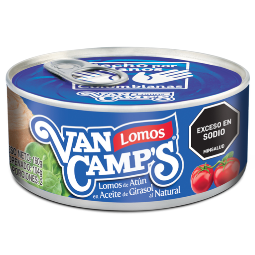 [041969] Atún Aceite Van Camps Lomitos Lata 160Gr