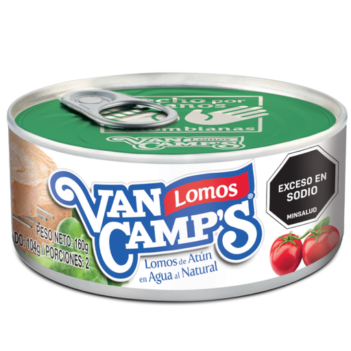 [041970] Atún Agua Van Camps Lomitos Lata 160Gr