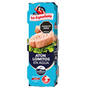 Atún Lomitos En Agua La Española 80Gr 3 Unidades