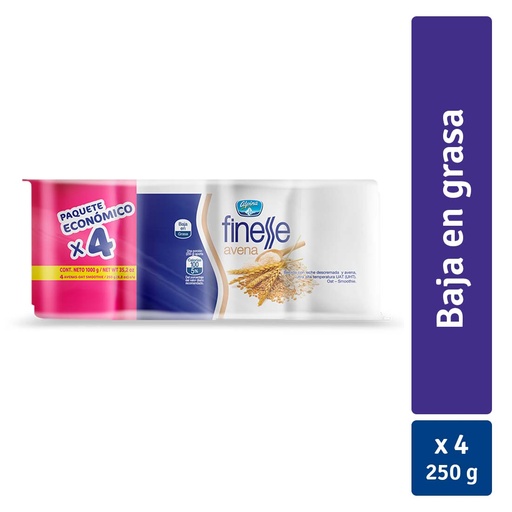 [017397] Avena Alpina Finesse Vaso 4 Unidades 1000Gr