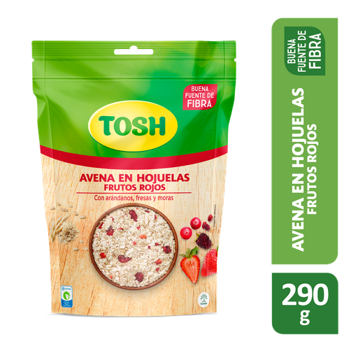 [053319] Avena En Hojuelas Tosh Frutos Rojos 290Gr