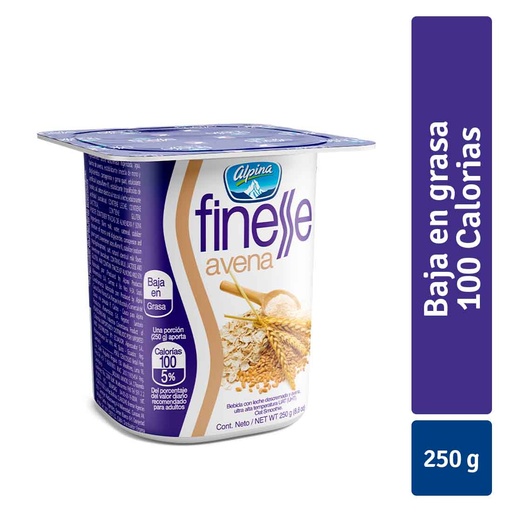 [005138] Avena Finesse Alpina Vaso 250Gr