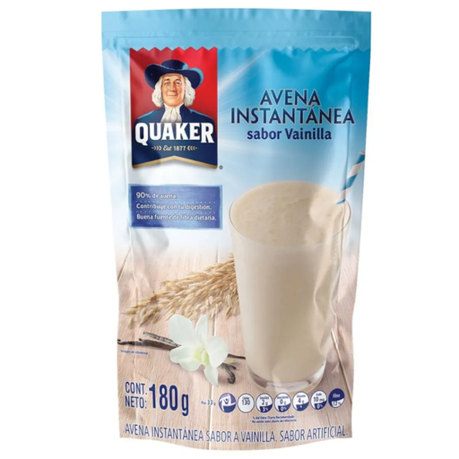 [000263] Avena Quaker Instantánea Vainilla 180Gr