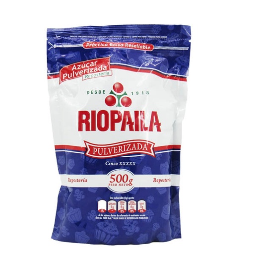 [049105] Azucar Pulverizada Riopaila XXXXX 500Gr