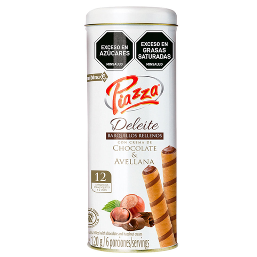 [049170] Barquillos Piazza Deleite Lata 120Gr