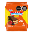 Barrita Chocoramo Frutos Rojos Ramo 5 Unidades 200Gr