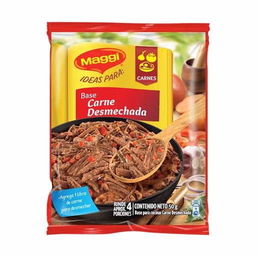 [006432] Base Carne Desmechada Maggi Sobre 50Gr