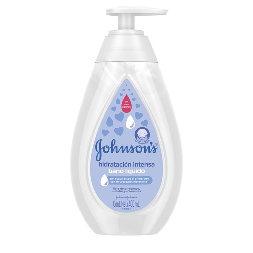 [050349] Baño Líquido Hidratación Intensa Johnson's Baby 400Ml