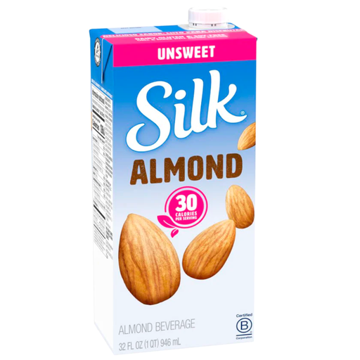 [052351] Bebida  Almendras Silk Unsweet Tetrapak 946Ml