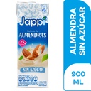 Bebida Almendra Jappi Sin Azucar Tetrapak 900Ml