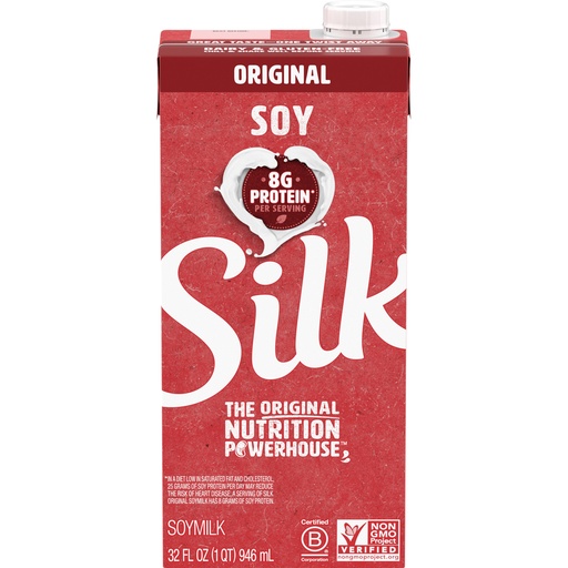 [052379] Bebida Soya Silk Original Tetrapak 946Ml