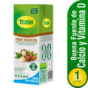 Bebida Tres Nueces Tosh Sin Azúcar  Tetrapak 1000Ml