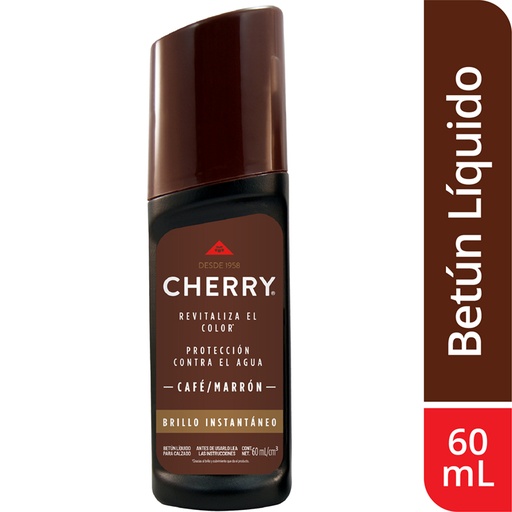 [002086] Betún Líquido Cherry Marron 60Ml