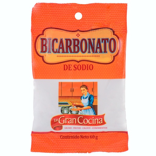 [000369] Bicarbonato De Sodio La Gran Cocina Bolsa 60Gr