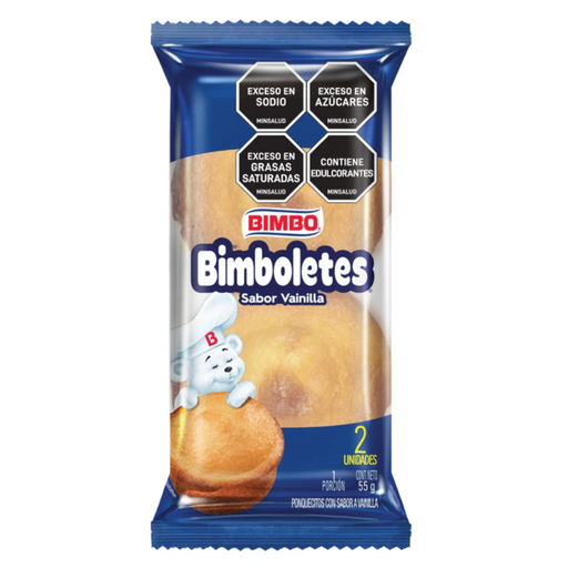 [005103] Bimboletes Bimbo 2 Unidades 55Gr