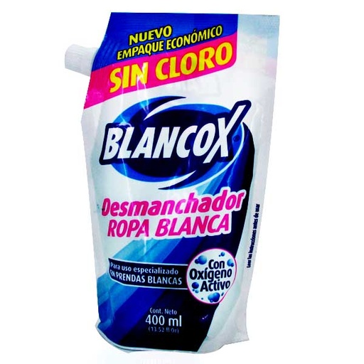 [018490] Blancox Líquido Ropa Blanca 400Ml