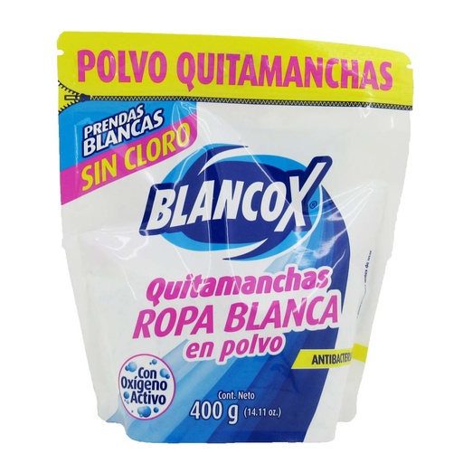 [048663] Blancox Polvo Quitamancha Doypack Ropa Blanca 400Gr