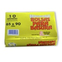 Bolsa Basura Negra Plásticos Arango Biodegradable 65X90 Caja 10 Unidades