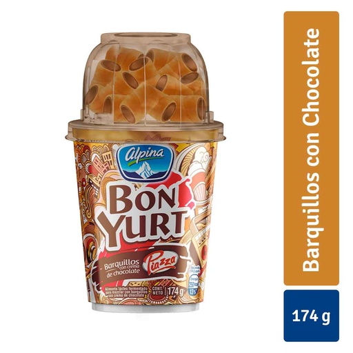 [048951] Bonyurt Con Barquillos Piazza 174Gr