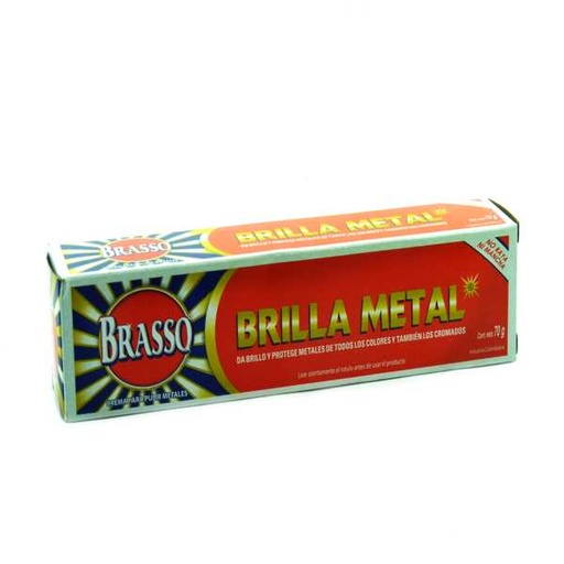 [002100] Brilla Metal Brasso Pasta 70Gr