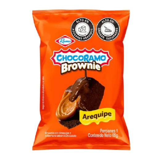 [016519] Brownie De Arequipe Ramo 65Gr