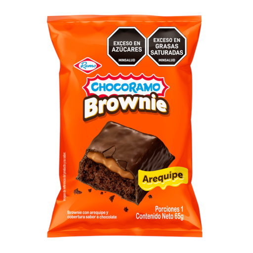 [016519] Brownie De Arequipe Ramo 65Gr
