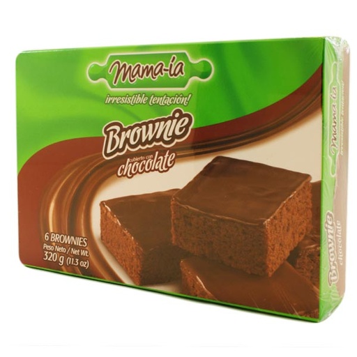 [002775] Brownie Mama-Ia Chocolate 6 Unidades 320Gr