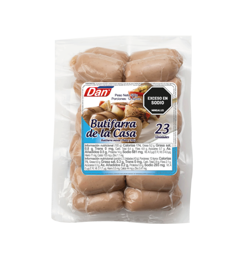 [053414] Butifarra De La Casa Dan 23 Unidades 500Gr