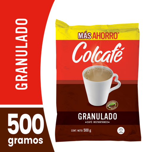 [014589] Cafe Colcafe Granulado Bolsa 500Gr