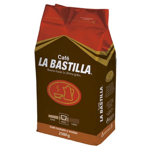 [002520] Café La Bastilla Bolsa 2500Gr