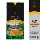 Café Matiz Balanceado Ámbar Grano Bolsa 500Gr