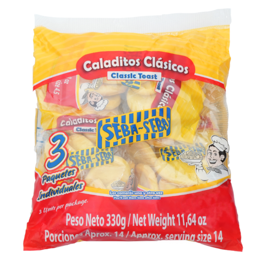 [003882] Caladitos Clasicos Seba Seba 3Unidades 330Gr