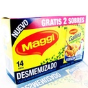 Caldo Gallina Maggi Especias Desmenuzado 9Gr Pague 12 Lleve 14