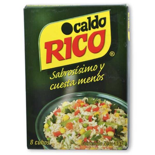 [006444] Caldo Rico 8Cubos 88Gr