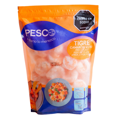 [048799] Camarón Tigre Pesco 400Gr