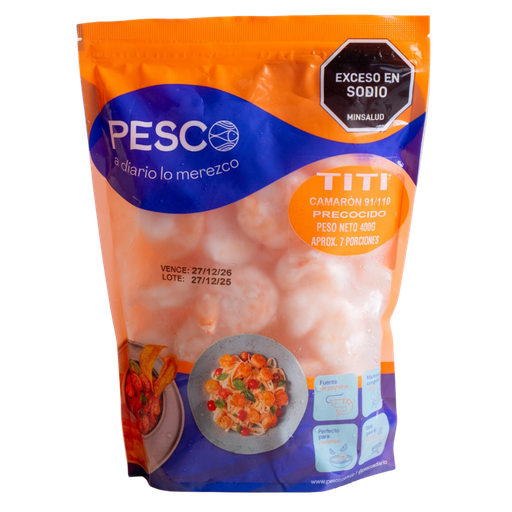 [019402] Camarón Tití  Pesco 400Gr