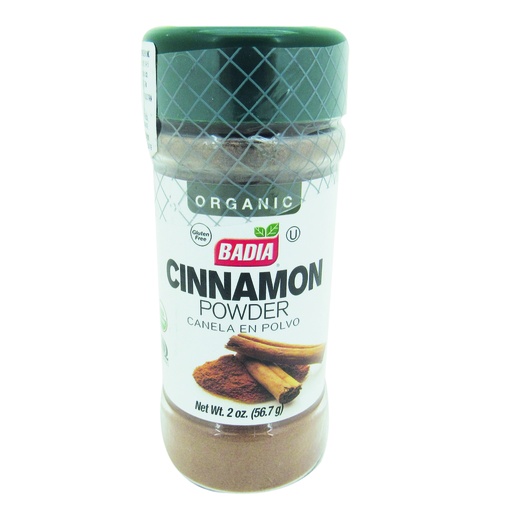 [050451] Canela Polvo Organica Badia 56.7Gr