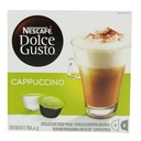 Cappuccino Dolce Gusto Cápsulas 16 Unidades 186.4Gr