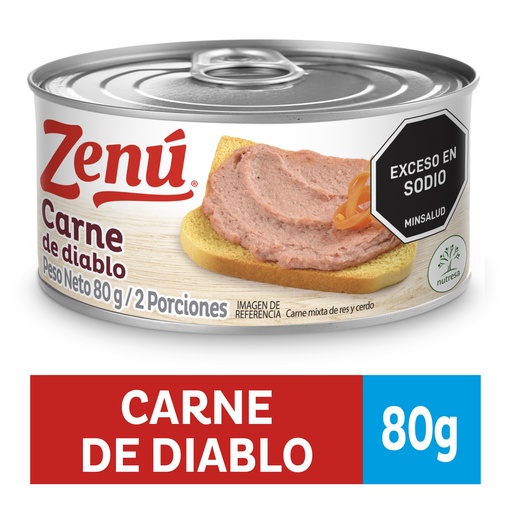 [001199] Carne De Diablo Zenu Lata 80Gr