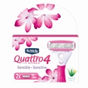 Cartuchos Schick Quattro For Women 2 Unidades