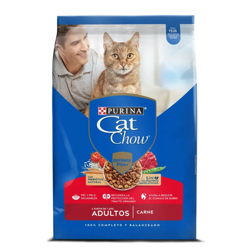 [019107] Cat Chow Adulto Activos Carne Fortidefense 1500Gr