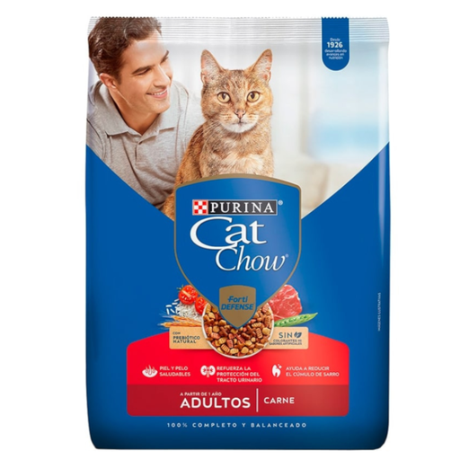 [019110] Cat Chow Adulto Activos Carne Fortidefense 500Gr
