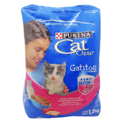 [019117] Cat Chow Gatitos Fortidefense 1500Gr