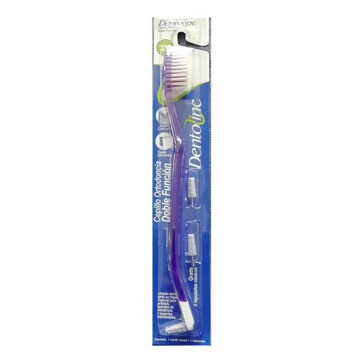 [052727] Cepillo Dental Dentoline Ortodoncia Doble Función