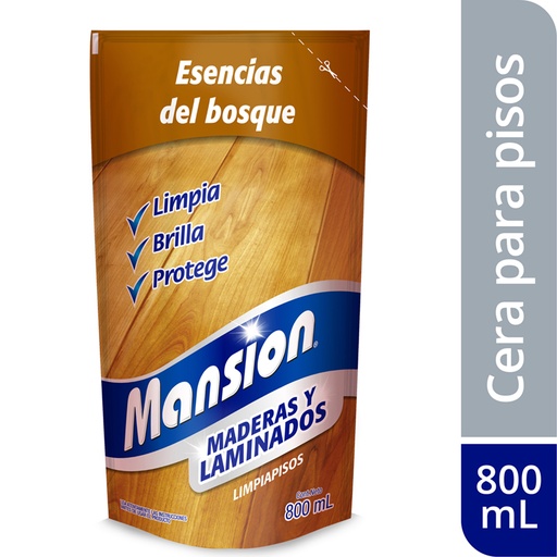 [001952] Cera Mansión Madera Laminado 800Ml