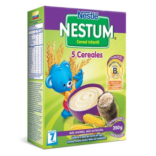 [012385] Cereal Infantil Nestum 5 Cereales 350Gr