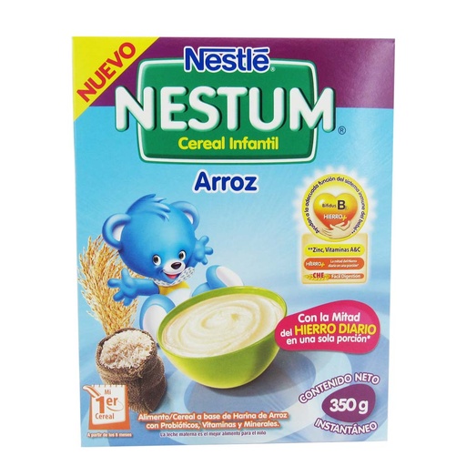 [048686] Cereal Infantil Nestum Arroz 350Gr
