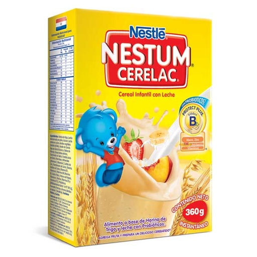 [008430] Cereal Infantil Nestum Cerelac Leche 360Gr