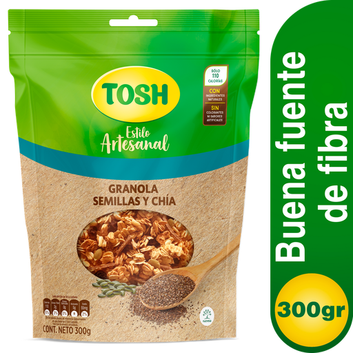 [050613] Cereal Tosh Artesanal Chia Doypak 300Gr