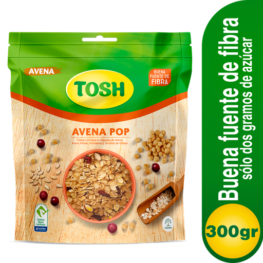[052238] Cereal Tosh Avena Pop 300Gr